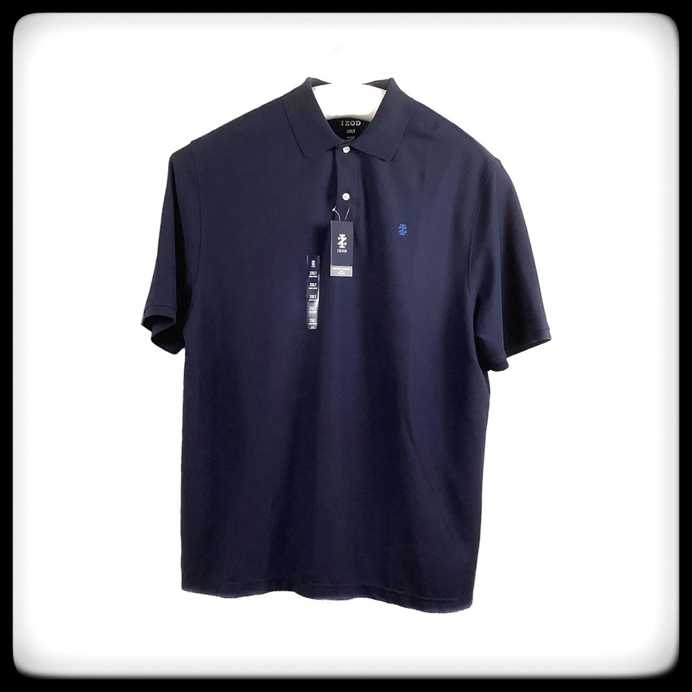 IZOD Men's Polo Shirt in Dark Blue - 2XLT